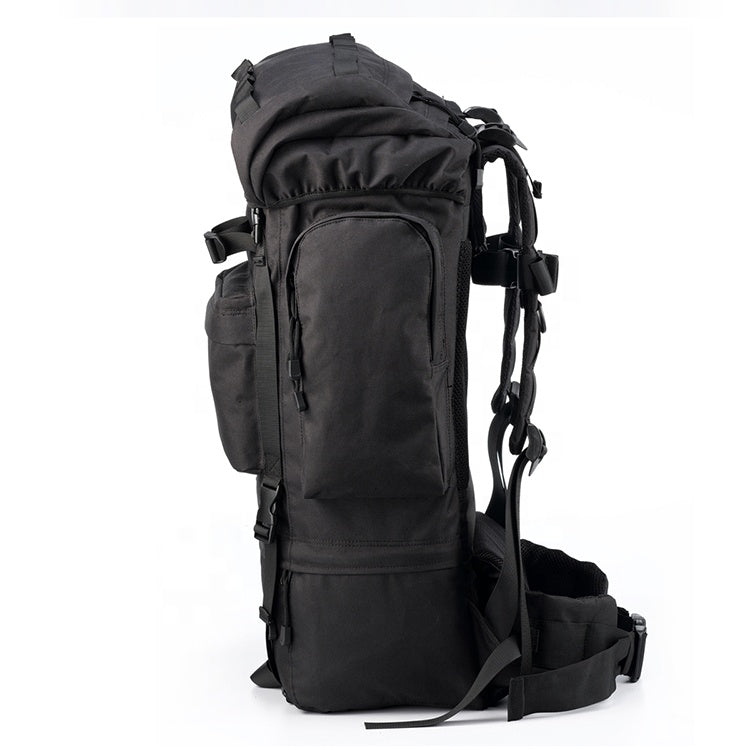 Tactical Backpack - Waterproof 50-65L with Air Cushion Belt
