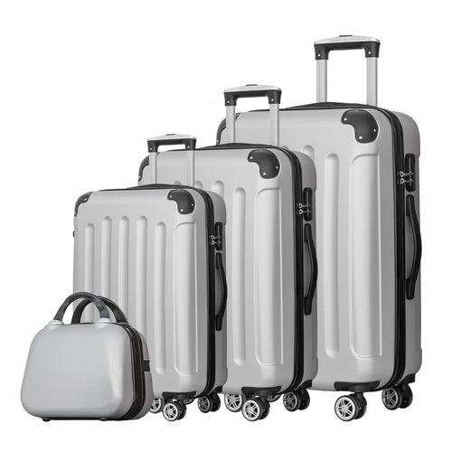 ABS Hard Shell Luggage Set – Spinner Suitcases with 360°
