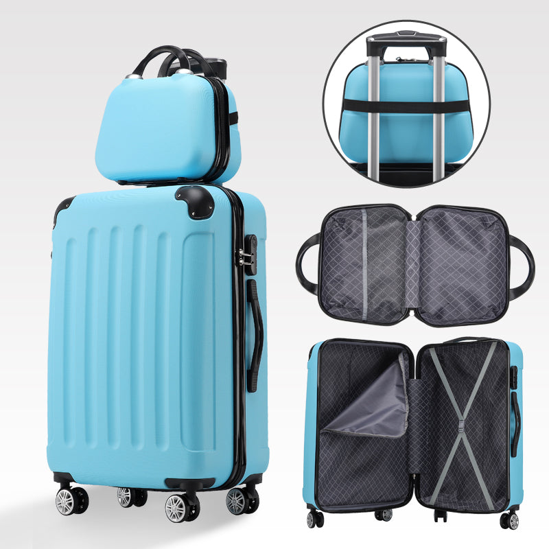 ABS Hard Shell Luggage Set – Spinner Suitcases with 360°