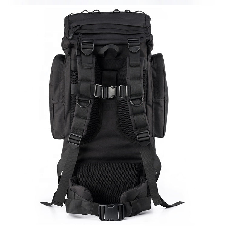 Tactical Backpack - Waterproof 50-65L with Air Cushion Belt