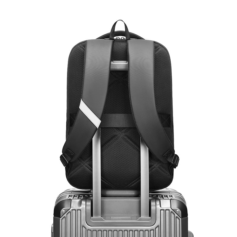 RZTX Waterproof Laptop Backpack with USB Charging - 20-35L Business Travel Bag