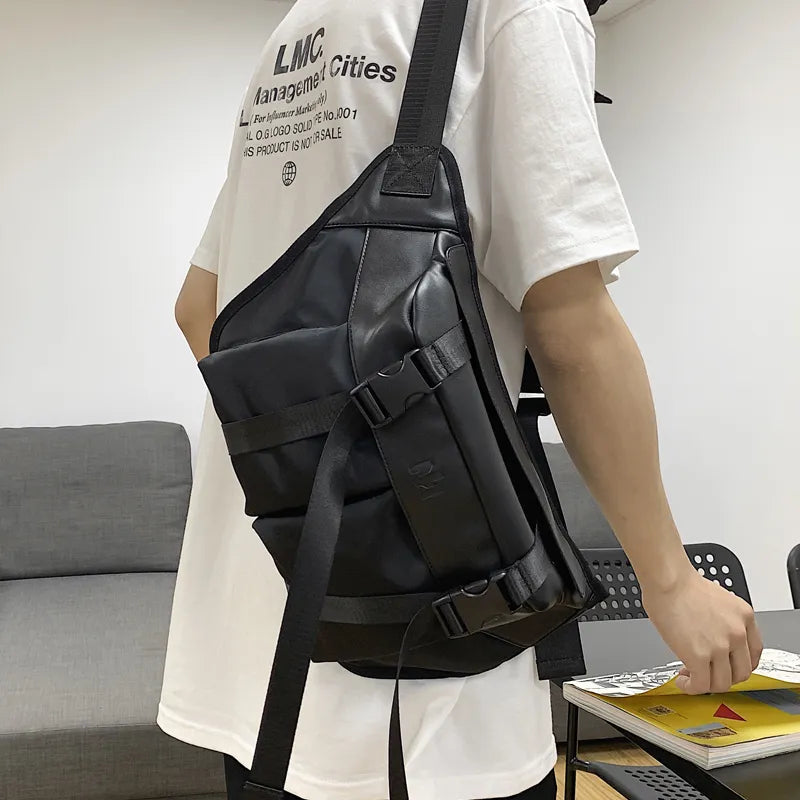 Waterproof Urban Sling Bag - Street Style & Durable